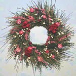 Twiggy Floral Wreath