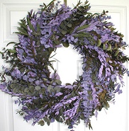 Purple Mountain Wreath