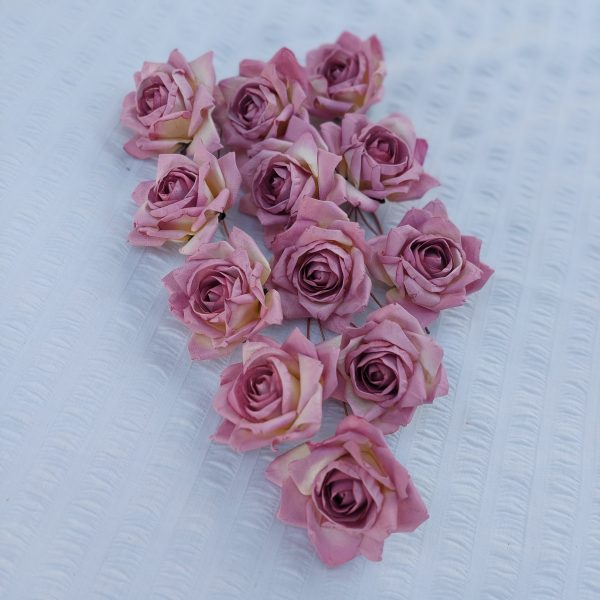 Lt Pink Rose Paper Roses