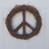 Peace Wreath - Peace Sign Wreath - Image 2