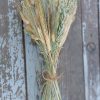 Mixed Grains Bouquet, Soft Green and Natural Grains and Grasses - Image 4