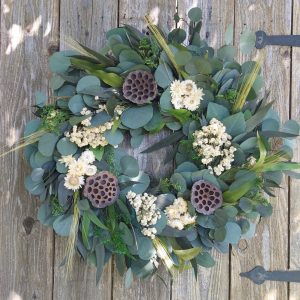 Eucalyptus Wreath - Silver Dollar Eucalyptus and Willow Eucalyptus